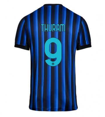 Inter Milan Marcus Thuram #9 Hjemmebanetrøje 2025-26 Kortærmet